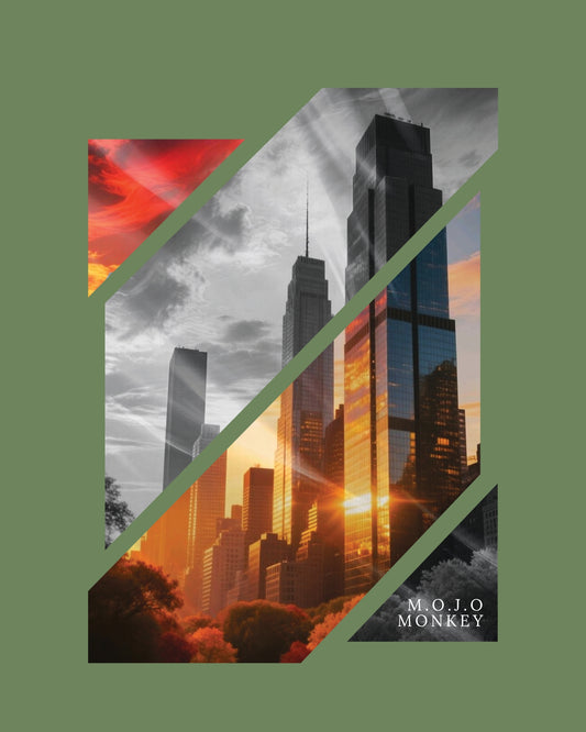 City Landscape Printed Classic Fit T-Shirt