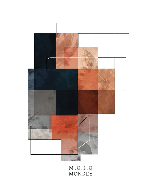 Abstract Blocks Graphic T-Shirt