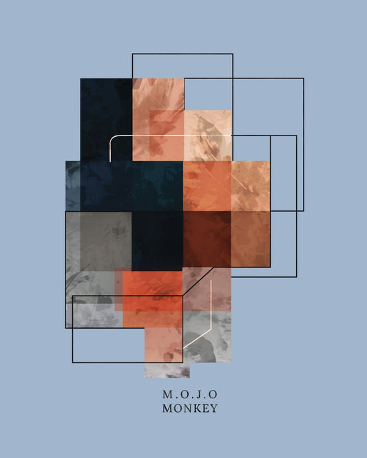 Abstract Blocks Graphic T-Shirt