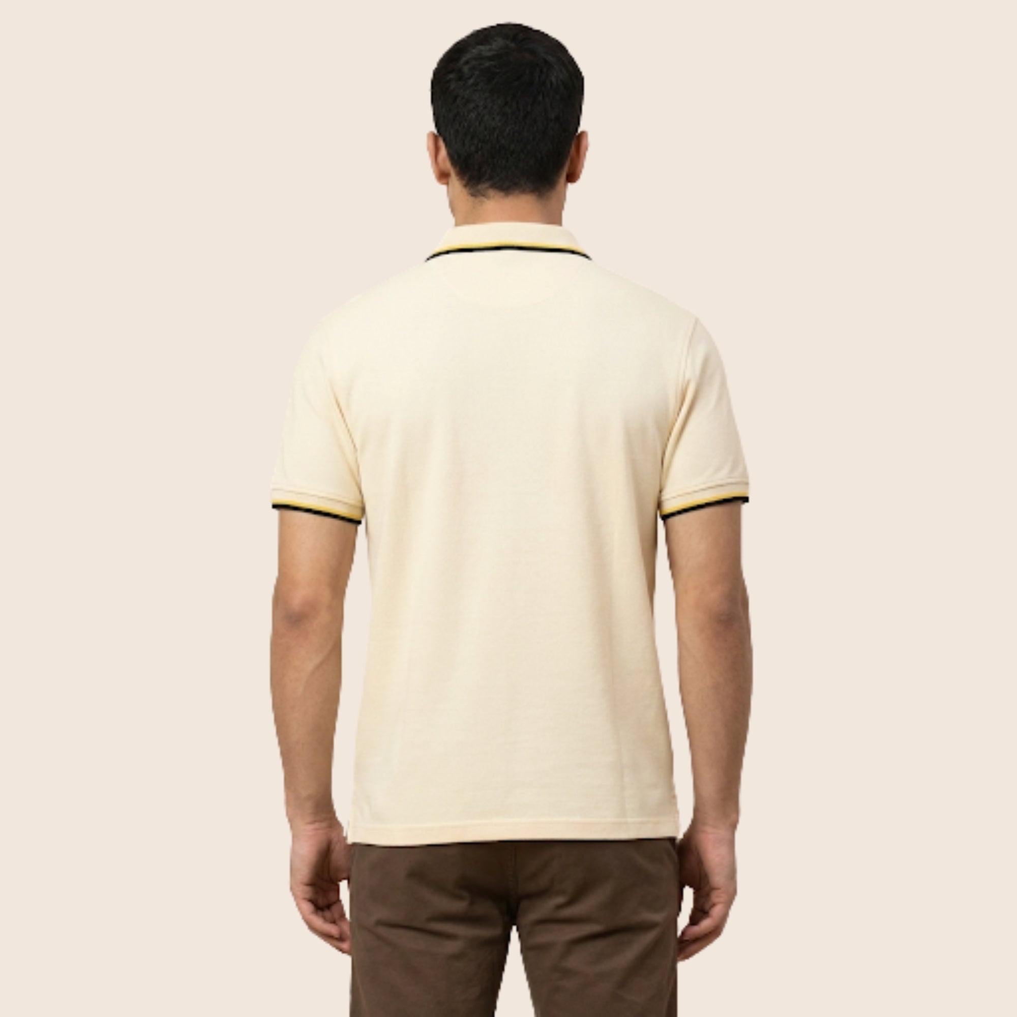 Cream Polo TShirt