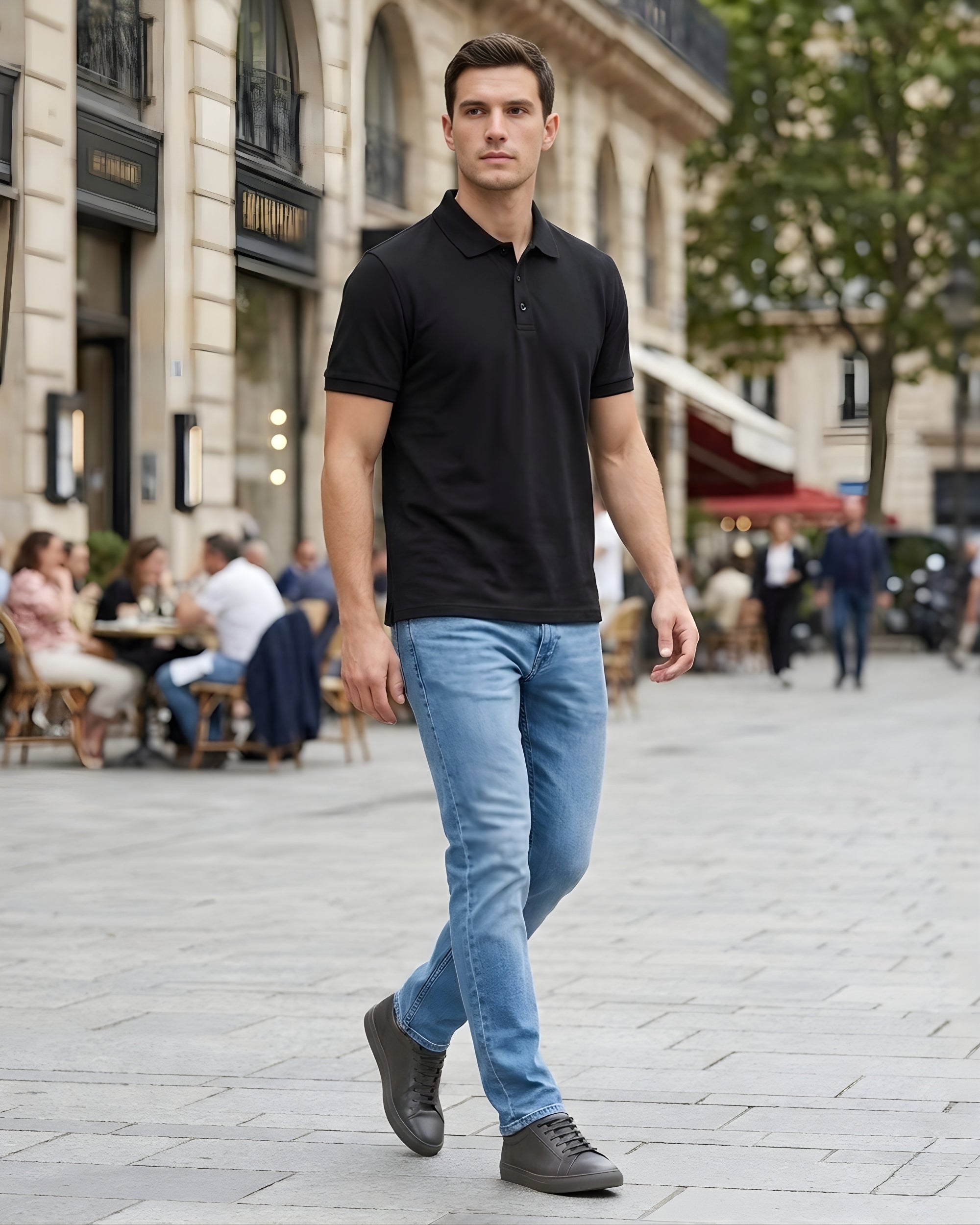 Organic Cotton Polo T-Shirt