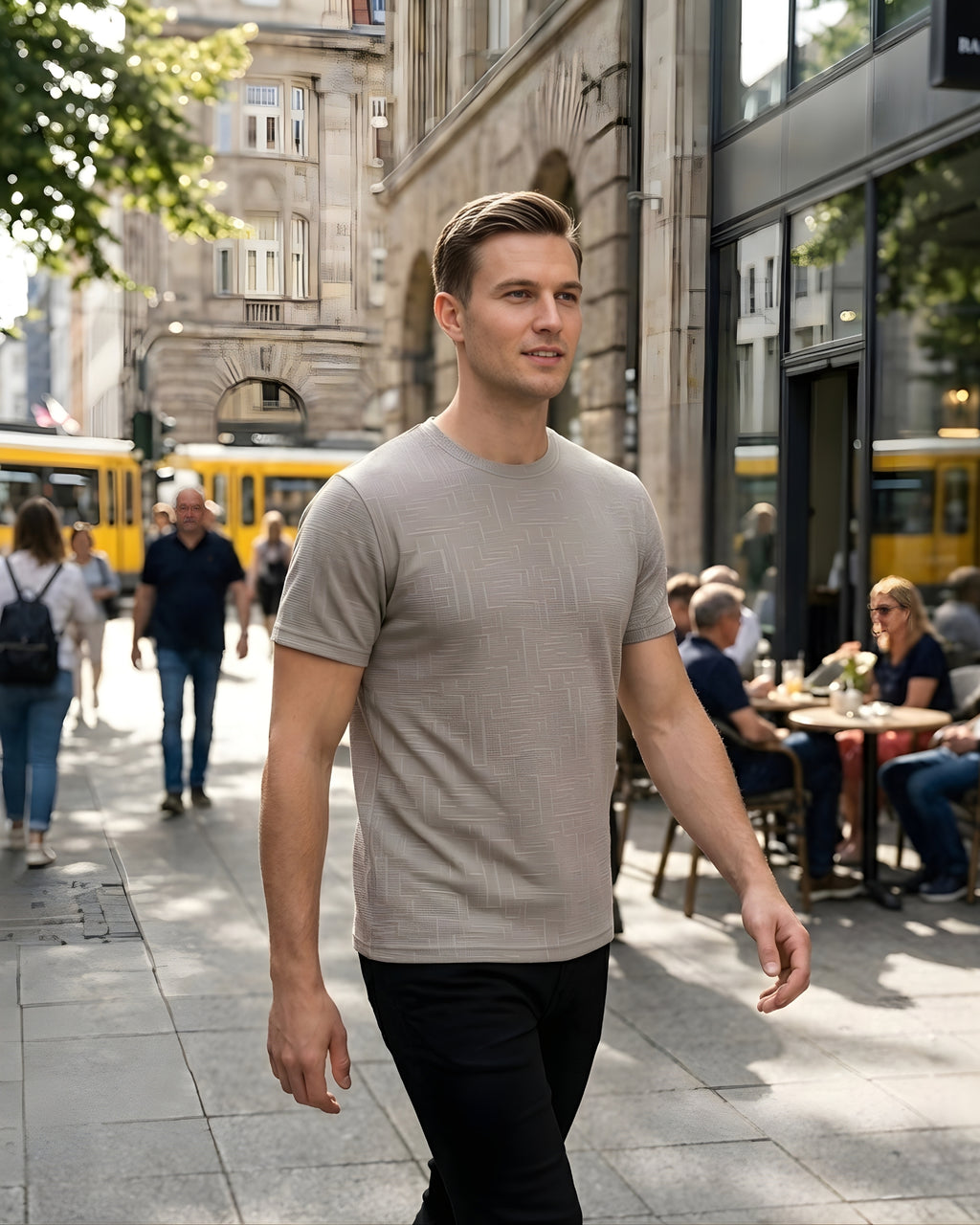 Active Round Neck T-Shirt